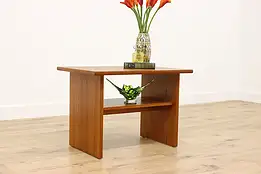 Danish Midcentury Modern Teak Vintage Coffee Table #49805