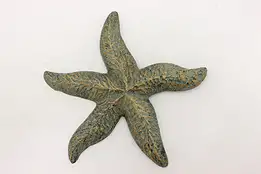 Starfish Vintage Painted Cast Iron Wall Decoration #49681