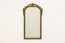 Traditional Antique Carved Hall or Bedroom Wall Mirror #49575