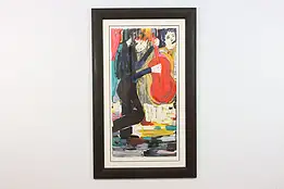 Jazzman & Cello Vintage Litho Print, Signed Donna Summer 64" #49400