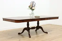 Georgian Design Antique Mahogany 8' Dining Table, Berkey #50205