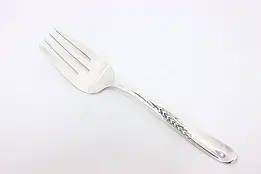 Silver Wheat Reed & Barton Sterling Midcentury Meat Fork #50750