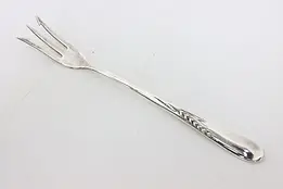 Silver Wheat Reed & Barton Sterling Midcentury Pickle Fork #50749