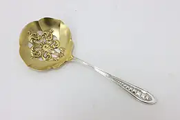 Victorian Antique Sterling Silver Tea Strainer #49250