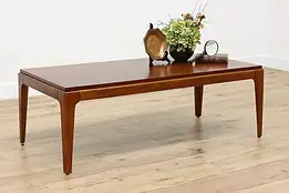 Midcentury Modern Mahogany Coffee Table, Gold & Williams #50330