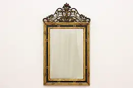 Classical Design Vintage Carved Hall or Bedroom Mirror #50294