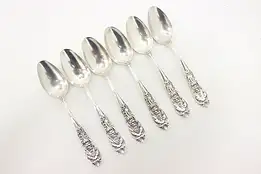 Richelieu International Sterling Silver Set of 6 Teaspoons #50690