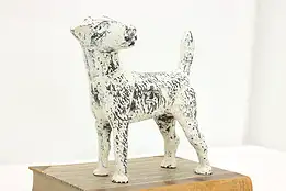 Farmhouse Antique Iron Jack Russell Terrier Dog Door Stop #51839