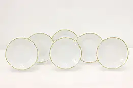Set 6 Italian China Bread & Butter Plates San Remo Ginori #52546