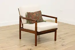 Midcentury Modern Vintage Lounge Chair New Upholstery #53283