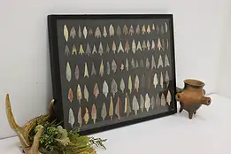 Collection of Antique Indigenous Stone Points & Arrowheads #44755