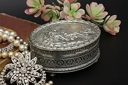 Art Nouveau Antique Jennings Brothers Jewelry or Trinket Box #54776