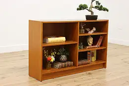 Midcentury Modern Vintage Teak Bookshelf & TV Console #54845