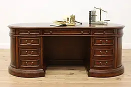 Georgian Vintage Kidney Shape Office or Library Desk, Hooker #55933