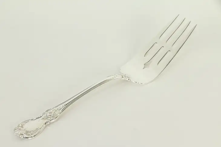 Sterling Silver Towle Old Master Meat Serving Fork 8 1/4" #32830