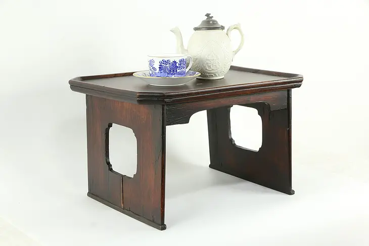 Japanese Antique Ash Lap or Tea Tray #34407