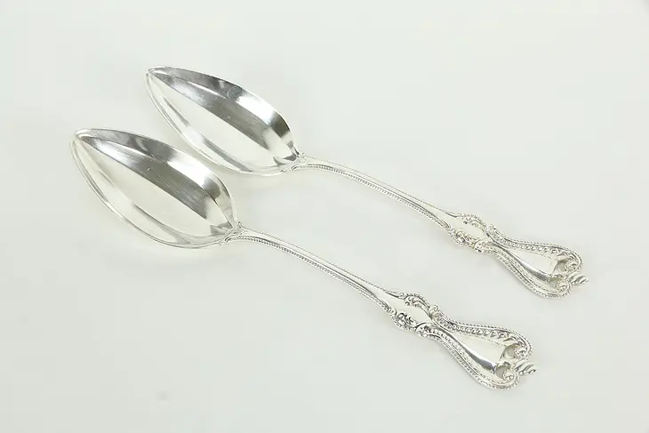 Towle Old Colonial Pair of Sterling Silver 8 5/8" Serving Spoons #34466