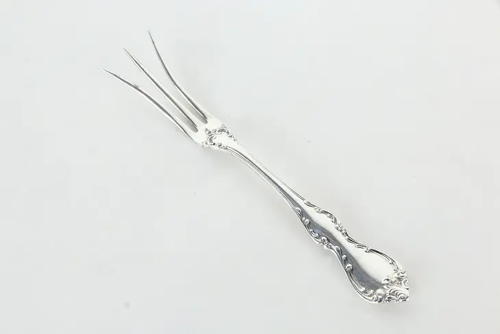 Towle Debussy Pattern Sterling Silver Relish or Pickle Fork #36035