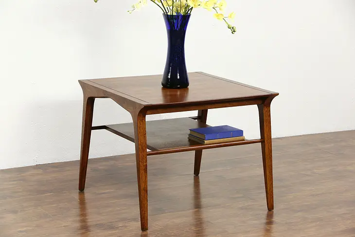 Profile by Drexel Van Koert Midcentury Modern 1960's Vintage Lamp Table