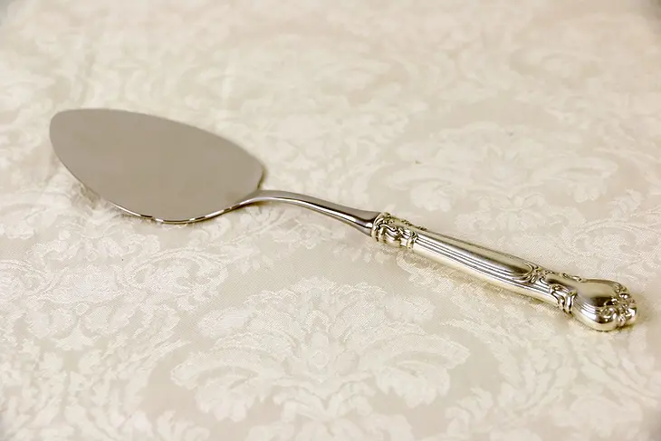 Gorham Signed Pastry Server, Sterling Silver Handle, Chantilly Pattern