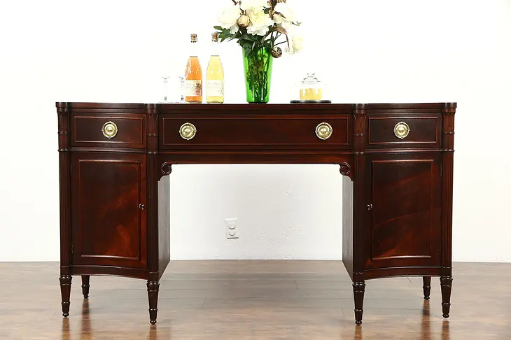 Traditional Vintage Mahogany Sideboard, Server or Buffet