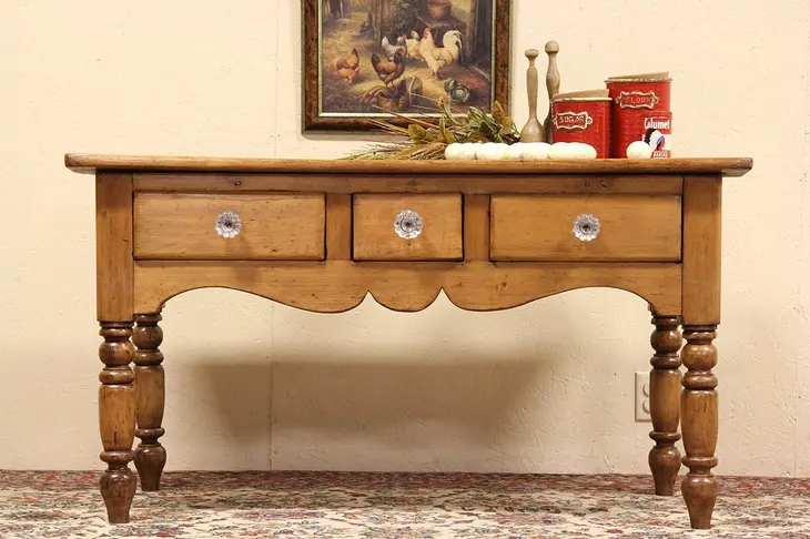 Country Pine Sideboard, Server or Console