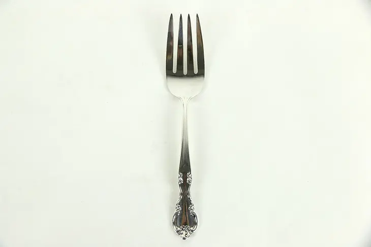 Easterling American Classic 8" Sterling Silver Meat Serving Fork