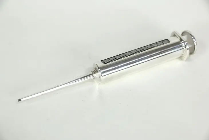 Gorham Sterling Silver Gourmet Poultry or Roast Hypodermic Injector