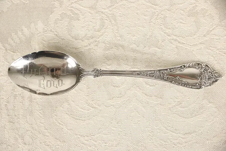 Pueblo Colorado Sterling Silver Antique 1900's Souvenir Spoon