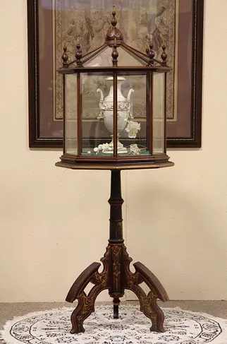 Jewel or Relic Antique Octagonal Display Cabinet

We