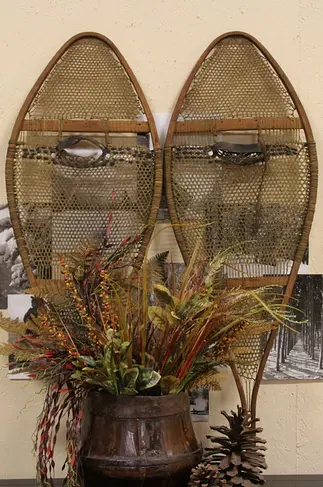 Pair 1930's Native American Snow Shoes