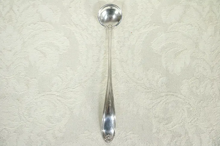 Sterling Silver Antique Olive Spoon or Ladle