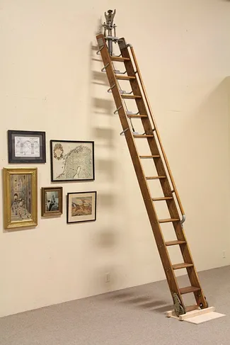 Putnam Rolling Ladder, 11' Library or Loft