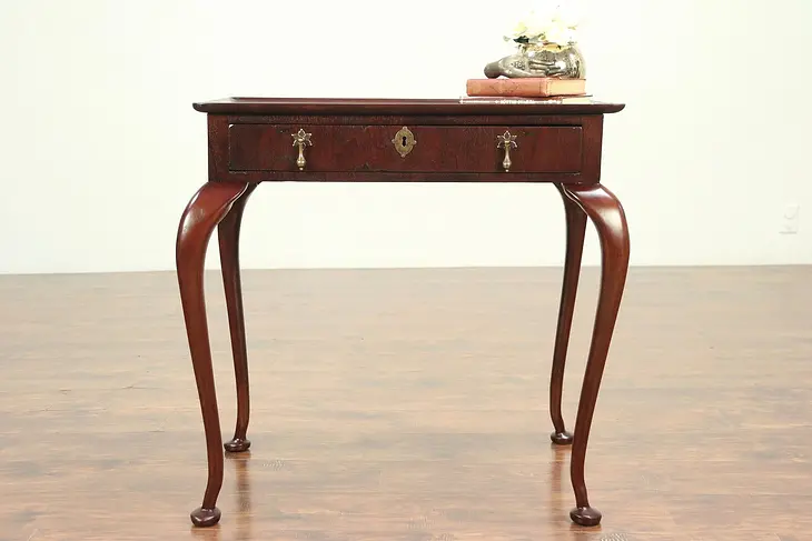Antique George II Style Mahogany Tea or Hall Table, England #29206