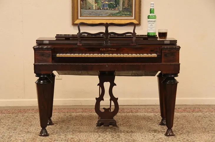 Victorian Rosewood Melodeon or Pump Organ