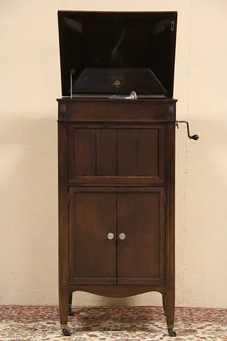 Columbia Grafonola 1915 Phonograph Record Player