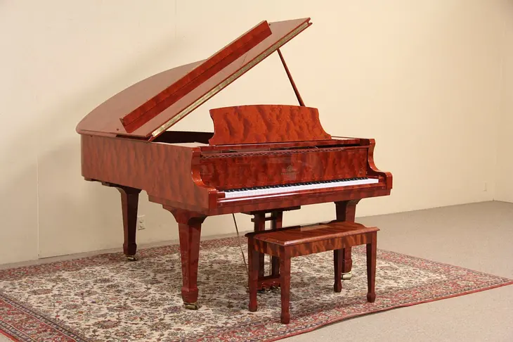 Pramberger 6' Platinum Series Bubinga Grand Piano & Bench