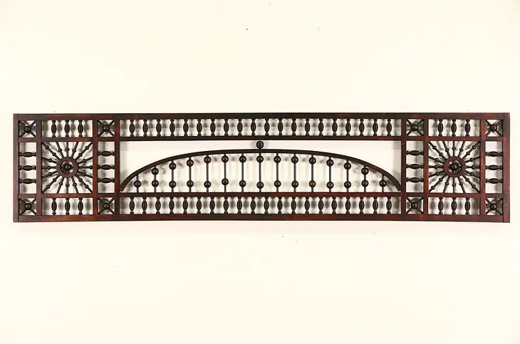 Victorian 1880's Antique Fretwork Architectural Salvage Grill Panel