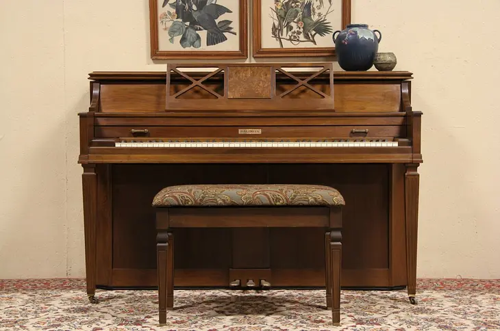 Baldwin 1975 Console Piano and Bench