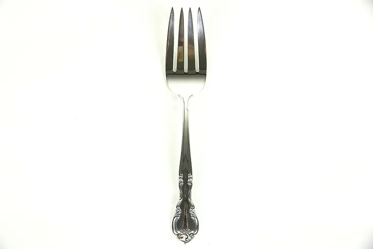 Easterling American Classic Sterling Silver 8" Meat Serving Fork