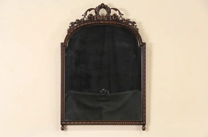 Berkey & Gay 1920 Walnut Carved Mirror