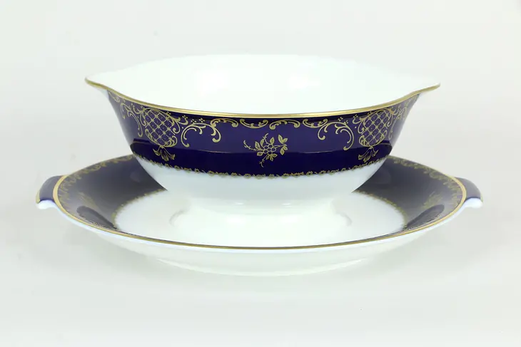 Charlemagne by Rosenthal Gravy with Attached Underplate, Made in Germany