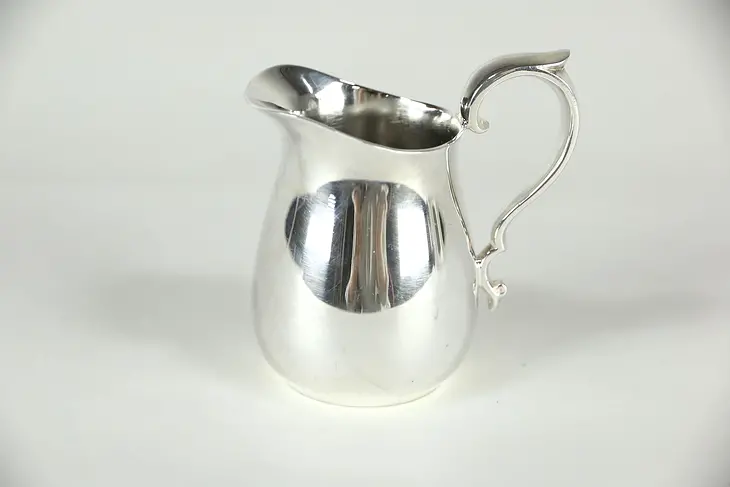 Reed & Barton Signed Silverplate Individual Size Creamer or Pitcher