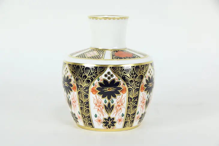 Traditional Imari Royal Crown Derby, 4 1/2", Vase #35562