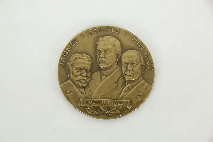 Janney Semple Hill Bronze Presentation Medal, NY, 1954 #35726