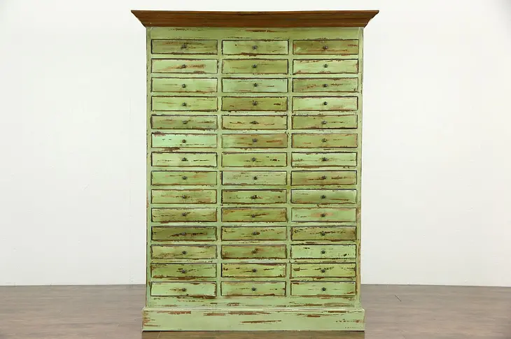 File, Collector or Craft Cabinet, 42 Drawers