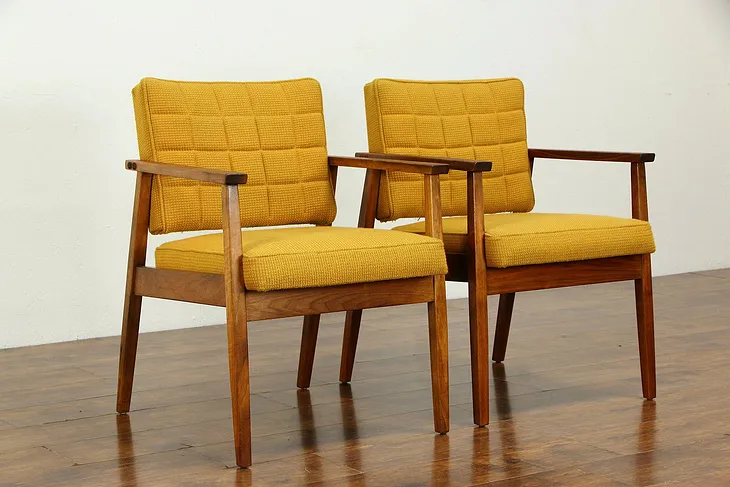 Pair Of Midcentury Modern 1960 Vintage Chairs, Nightingale Toronto #35354