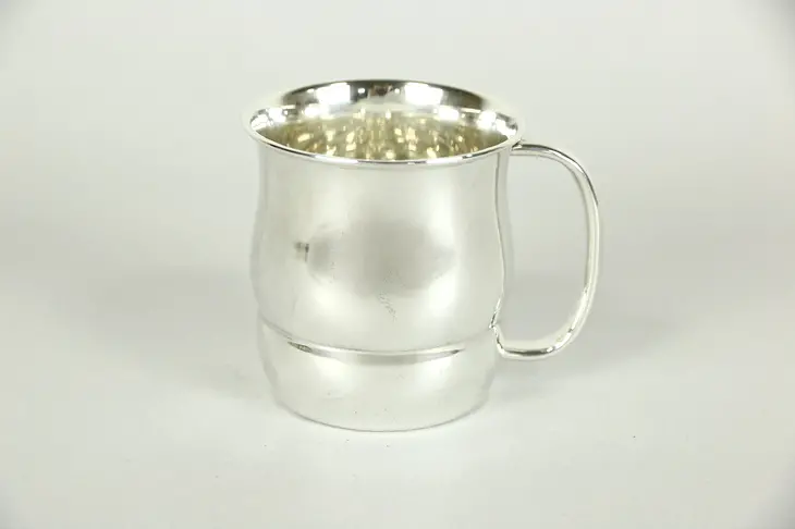 Towle Signed Sterling Vintage Silver Baby or Punch Cup, Tiny Dings