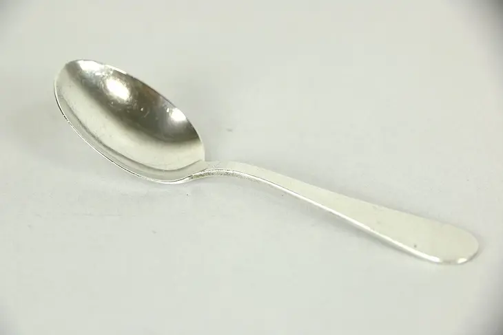 Sterling Silver 1910 Antique Baby or Sauce Serving Spoon