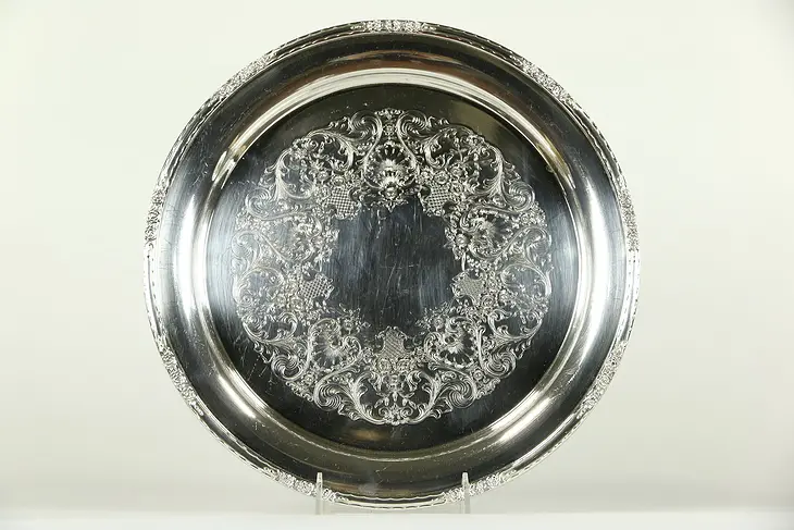 Camille Pattern by International Vintage Silverplate Drinks Tray